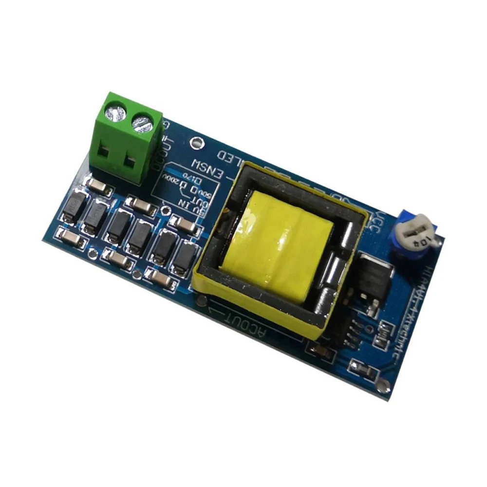 5-11V DC-DC Boost Power Supply Module Continuously Adjustable, 100V to 1000V Output Voltage Linearly Adjustable 
