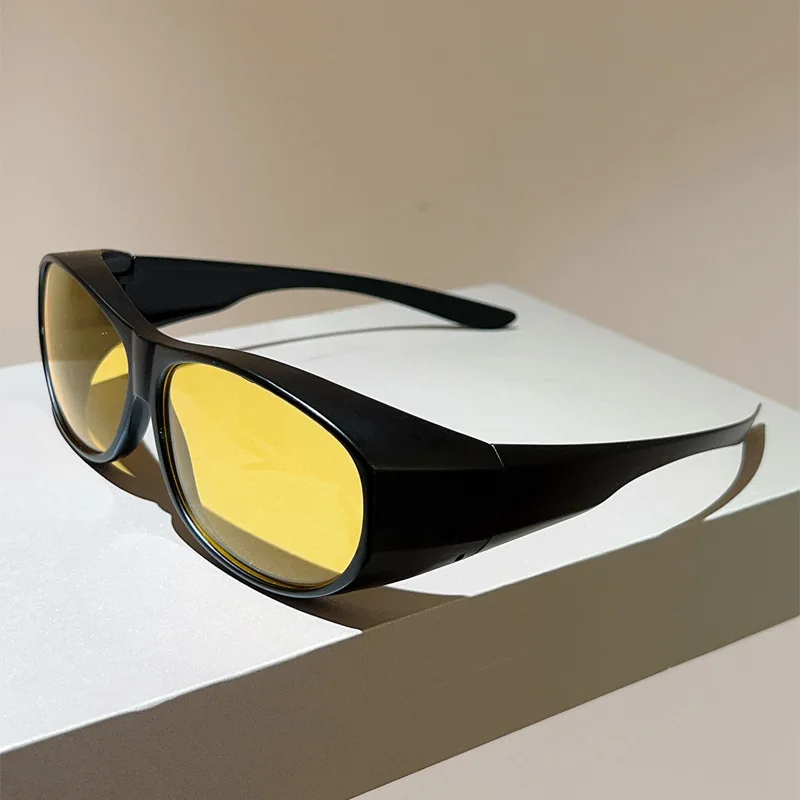

Riding Sunglasses Men and Women's Big Face Slim Anti-UV Glasses New Outdoor Sports Sunglasses