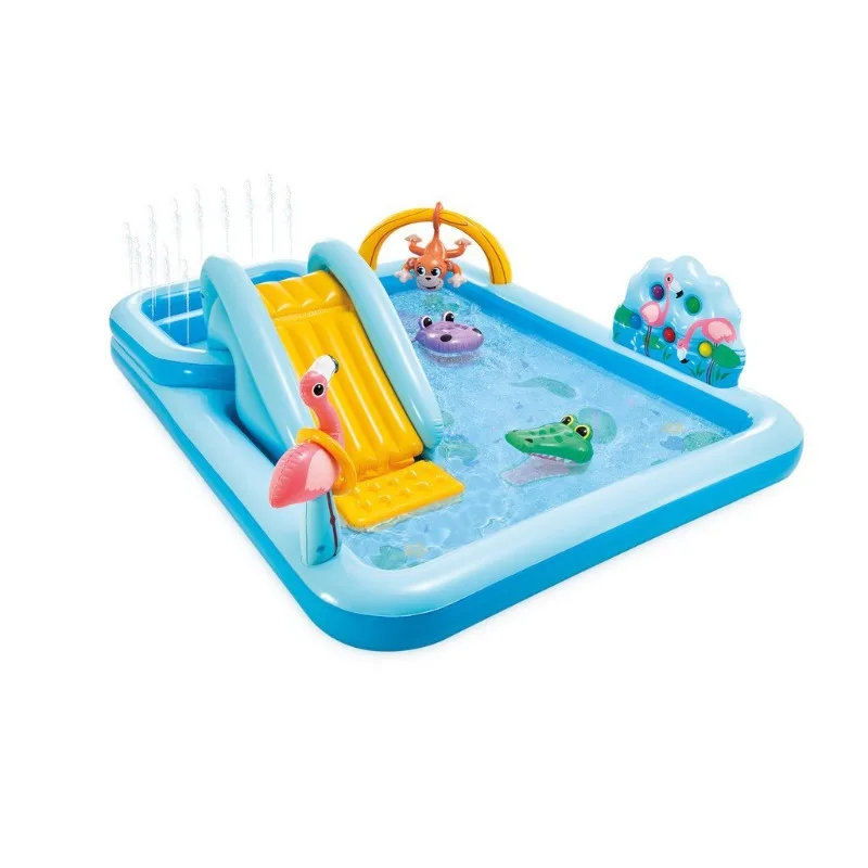 Children's paddling pool Baby pool Household slide Ball pool, water park Fountain Fishing pool