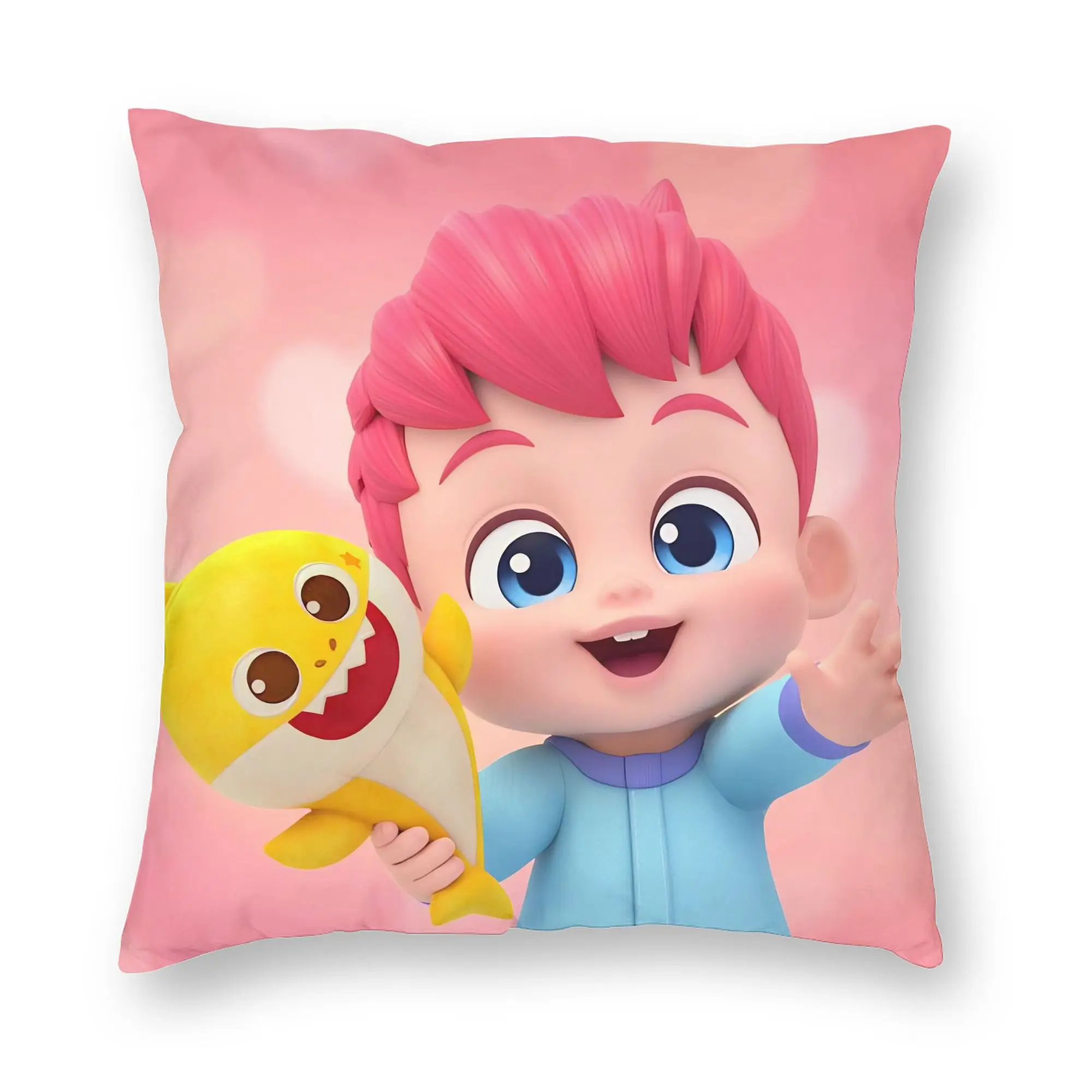 

Мягкая наволочка из ткани с мультяшным рисунком B-BebefinnS-ES, чехол для подушки, подарок, декоративная наволочка, чехол для подушки для кровати, прямая поставка, 40*40 см