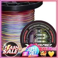 ZUKIBO Japan G-SOUL X12 Upgrade 2000M 12 Braided Multifilament PE Line High Strength Fishing Line Saltwater Main Line Pesca