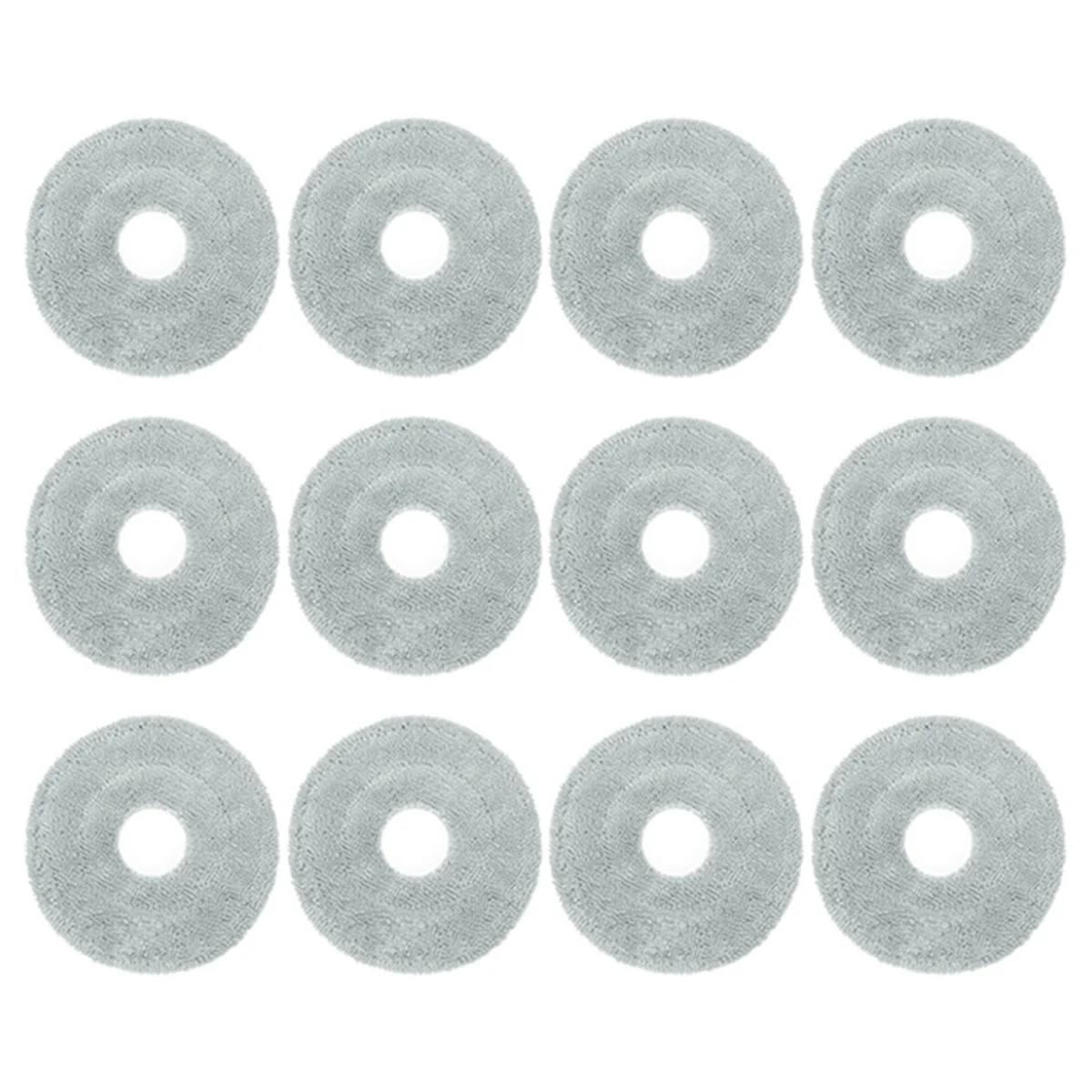 

T72C 12PCS Washable Mop Cloth for Dreame L10s Pro Ultra Heat/X30 Ultra /X30 Pro/ S10 Pro Ultra Vacuum Cleaner Replace Mop Pad