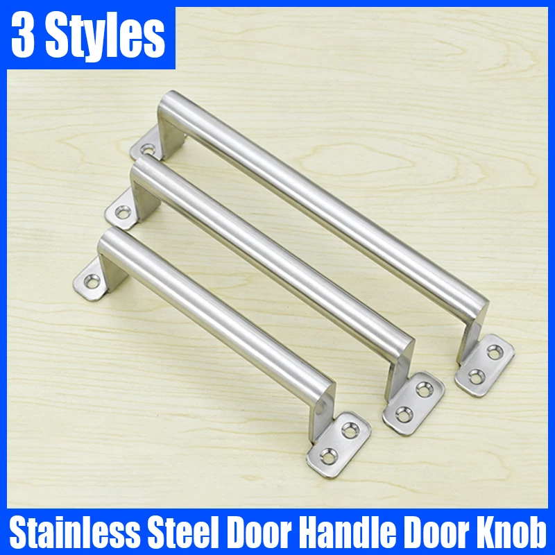 

1PCS Stainless Steel Door Handle Industrial Box Handle Anti Theft Door Handle Door And Window Handle Cabinet Door Knob Hardware