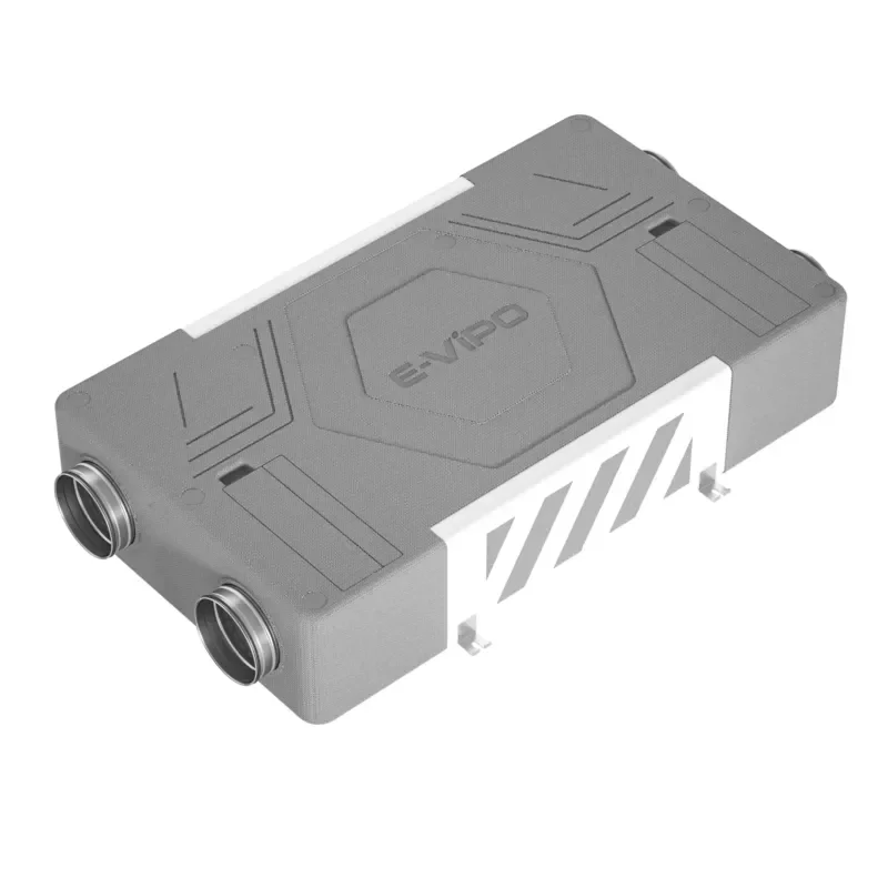 E-VIPO EPP Ceiling Mounted Eco Design Counter Flow 98% Efficiency Ventilation Unit Bypass Function Heat Exchanger Recuperator