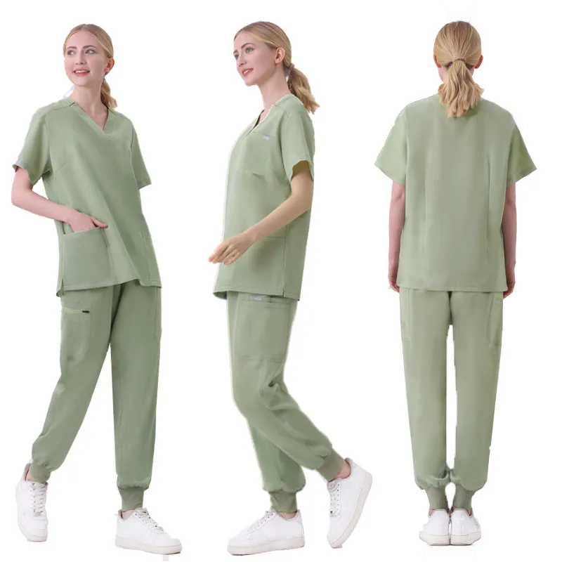 

Wholesale Operating Room Medical Uniform Scrubs Hospital Working Scrubs Set Medical Supplies Nurse Dental Surgery Suit Workwear