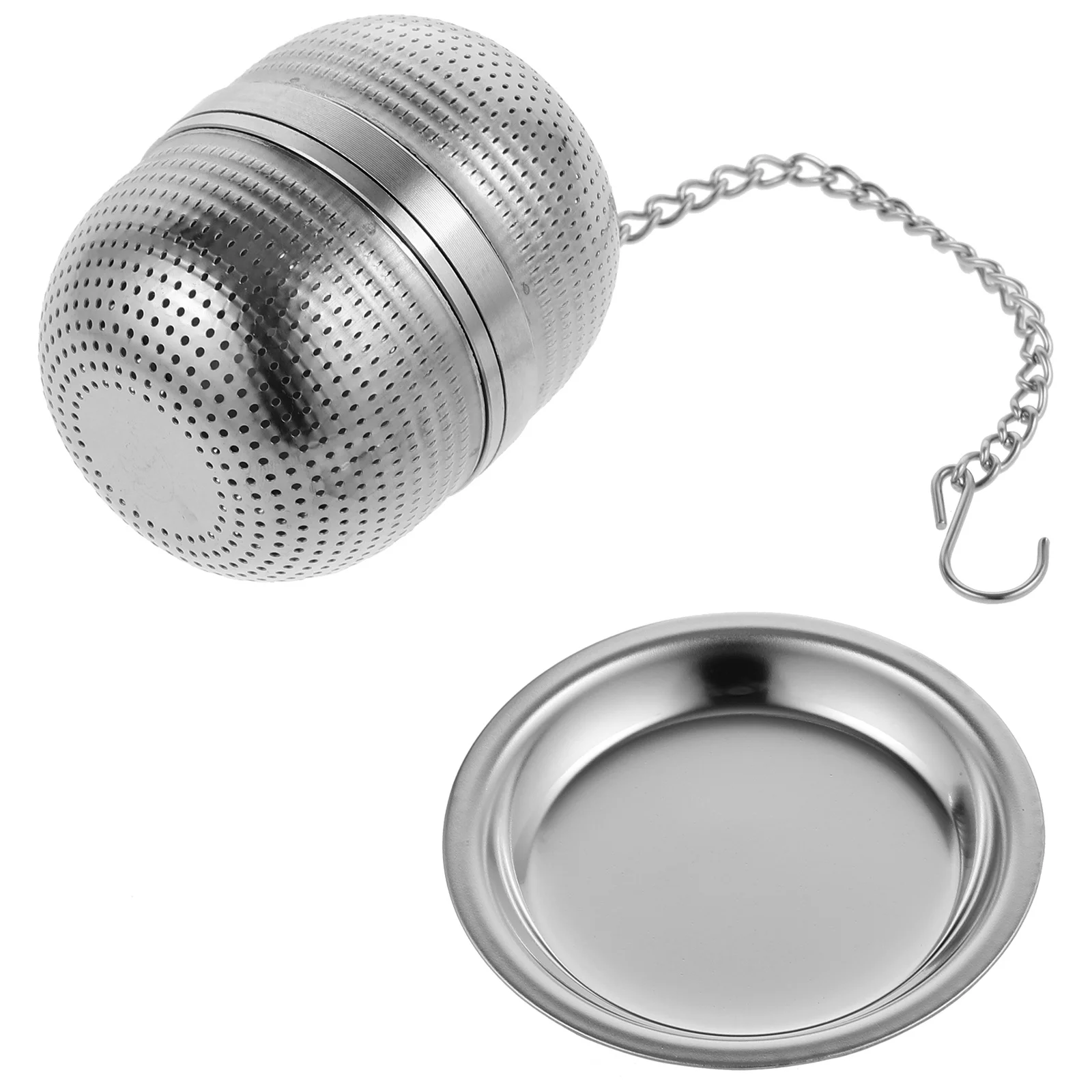 

Portable Stainless Steel Tea Infuser Exquisite Strainer for Loose Leaf Teas Spice Condiments Kitchen Tool Cup Infuser Ball