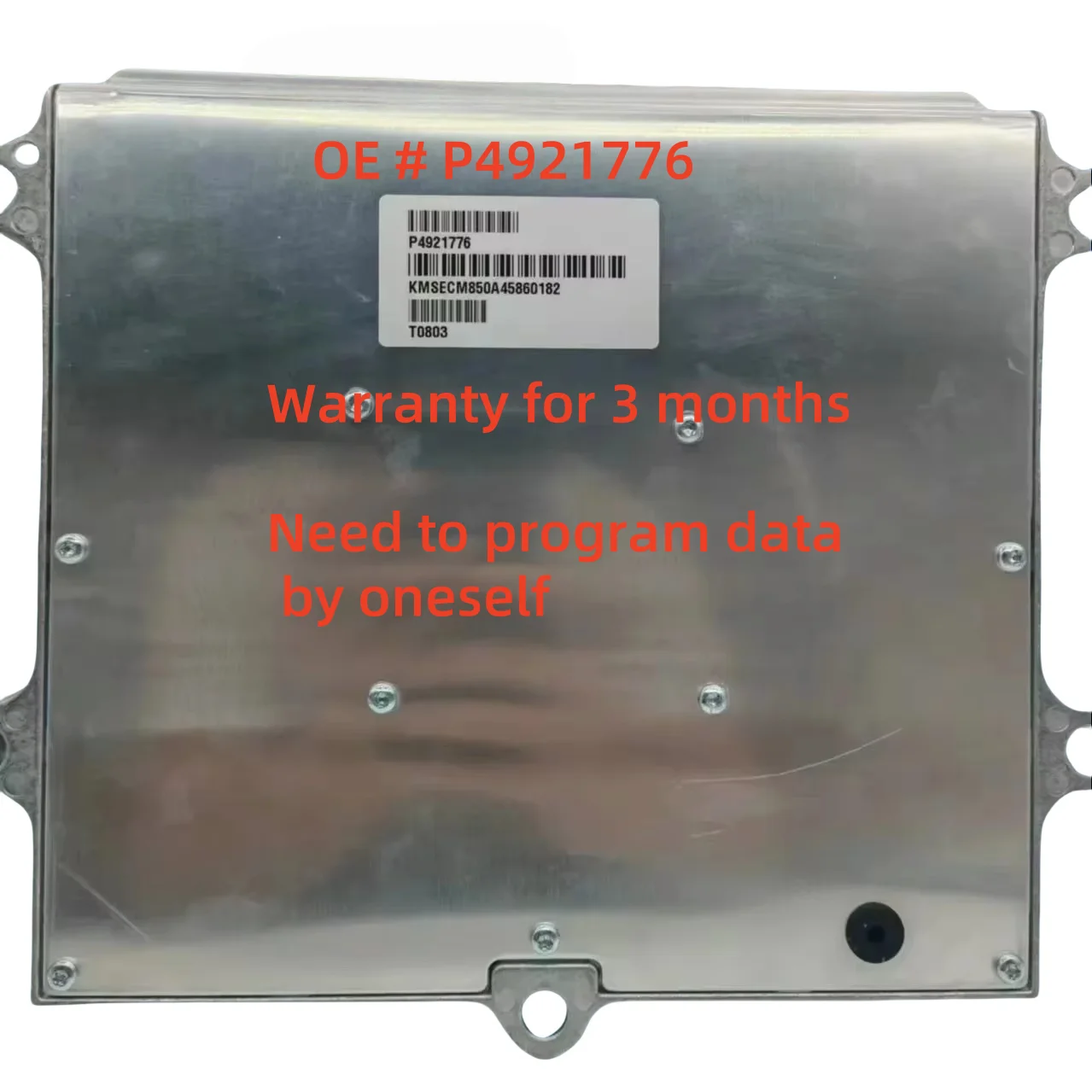 

high quality 4921776 600-467-1100 ECM Module Electronic Control for PC200-8 PC300-8 Cummins QSB6.7 QSB4.5