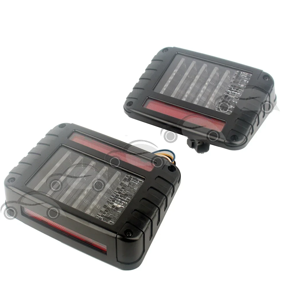 

LED Rear Tail Light Brake Reverse Turn Signal for Jeep Wrangler JK 2007 2008-2017