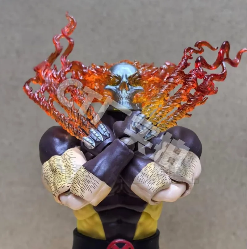 CT Toys Hellverine Figure Wolverine Mafex 138 Brown Comic X-Men Action Figure Shf Anime Figurine Ko Model Statue Toy Gifts