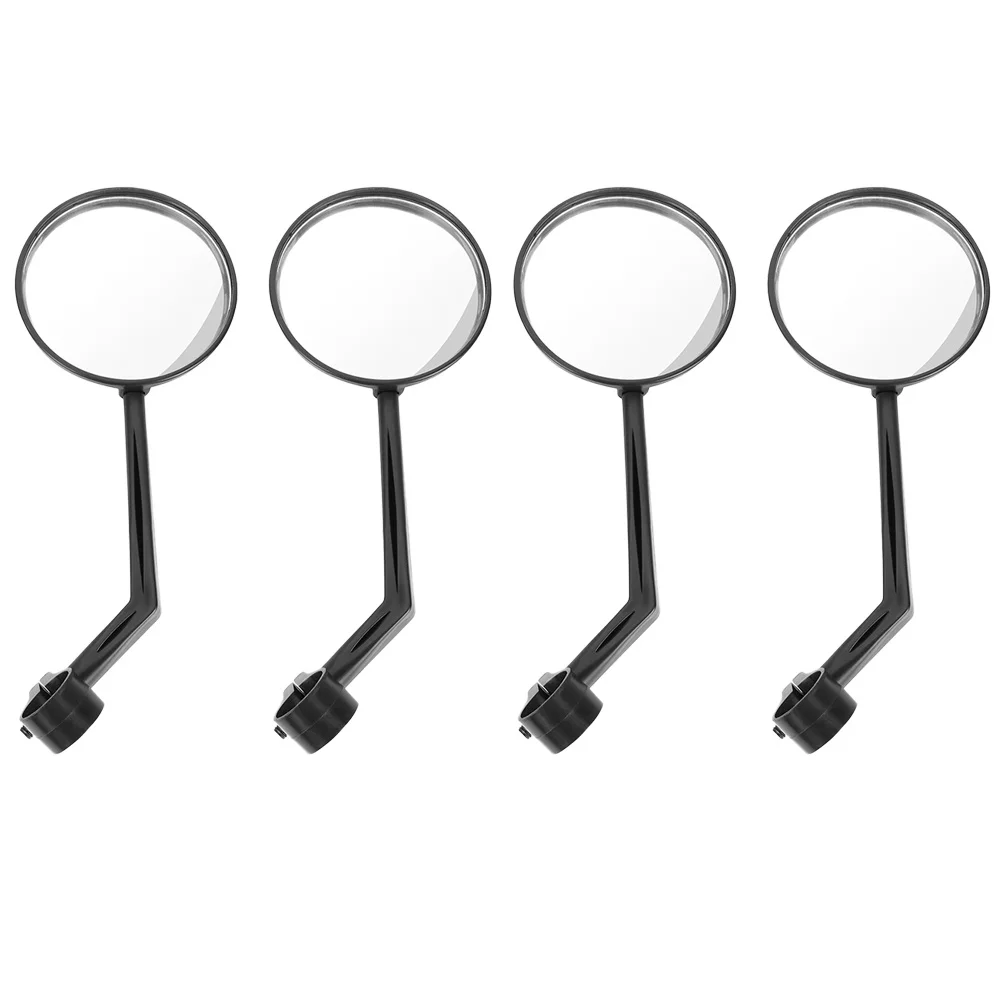 4Pcs Cycle Rear View Mirror Lightweight Durable 360 Rotating Easy Install for 22mm Handlebars Bike Rear View Mirror