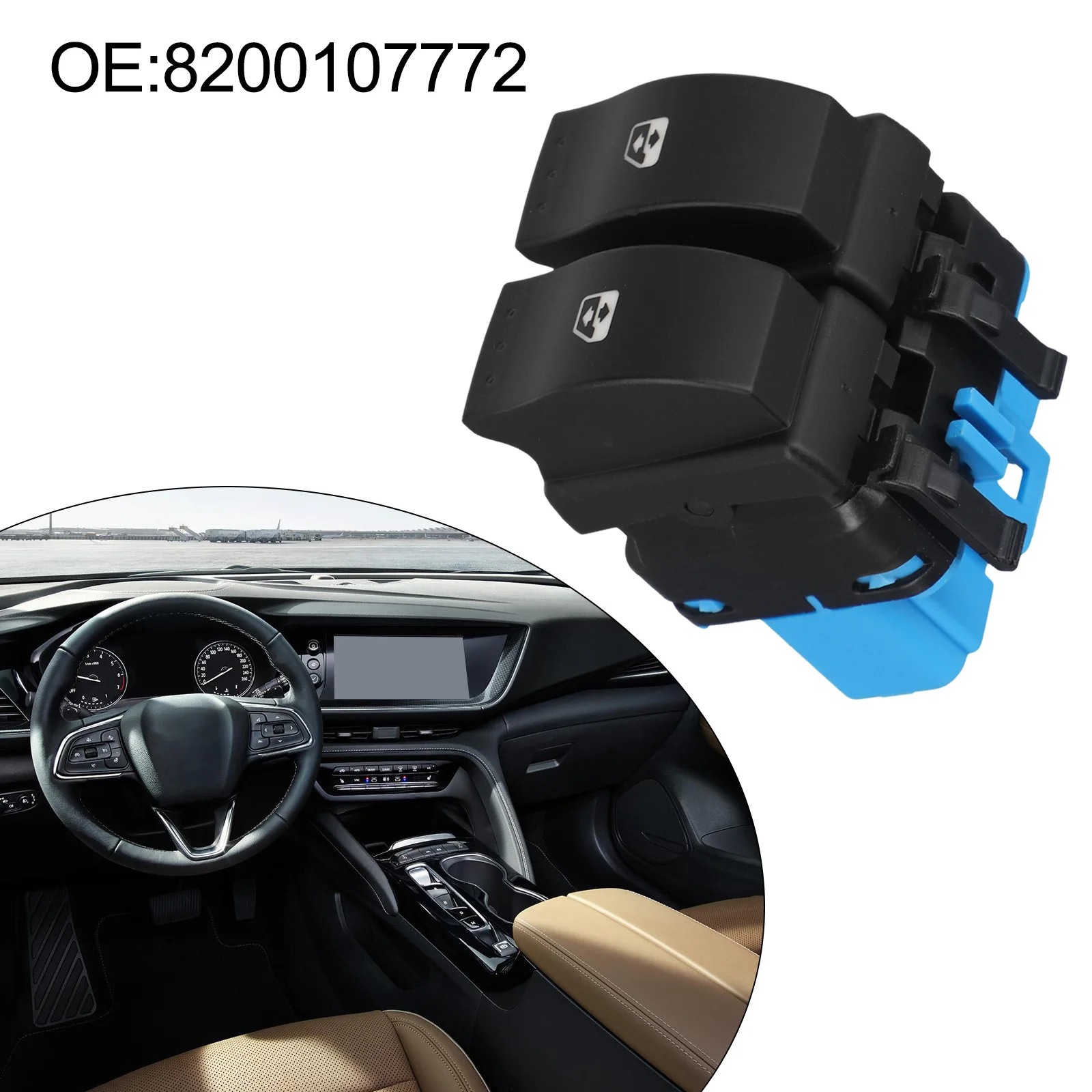 

Прямая замена автомобильного переключателя стеклоподъемника, переключатель стеклоподъемника для водительской стороны, отличная производительность