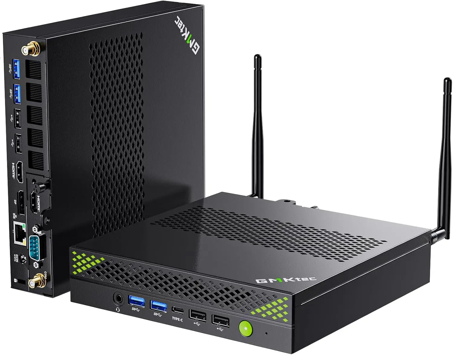 GMKtec K10 Mini PC Workstation Intel Core i9-13900HK DDR5 5200MT/s 3*M.2 SSD NVMe Rich Interface 8*USB WiFi6 BT5.2 Office PC