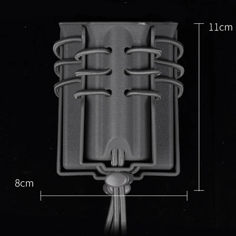 Taktyczna kieszeń na magazynki 9mm M4 Militry polowanie na strzelanie armia Cs treningowe szybkościągające etui Molle akcesoria Airsoft