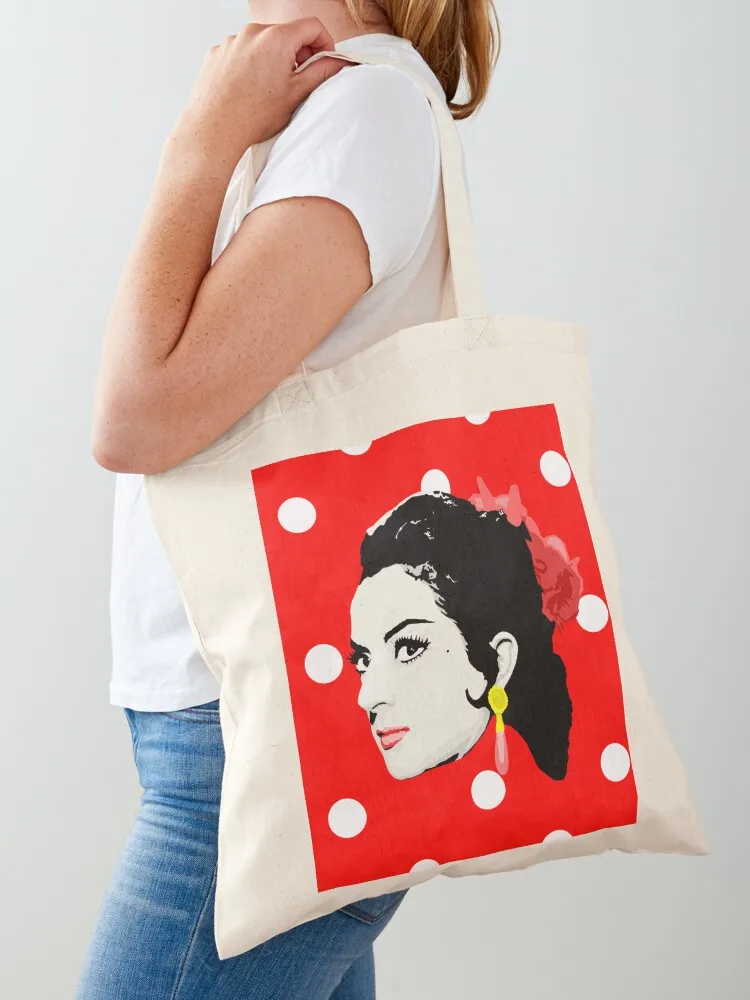 

Lola Flóres Tote Bag tote bag screen hand bag shopping cart bags canvas tote bags