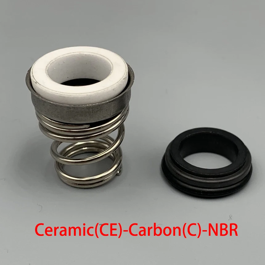 155-10 155-11 155-12 155-13 155-14 155-15 155-16 Ceramic Carbon NBR Water Pump Single Coil Spring Bellows Shaft Mechanical Seal