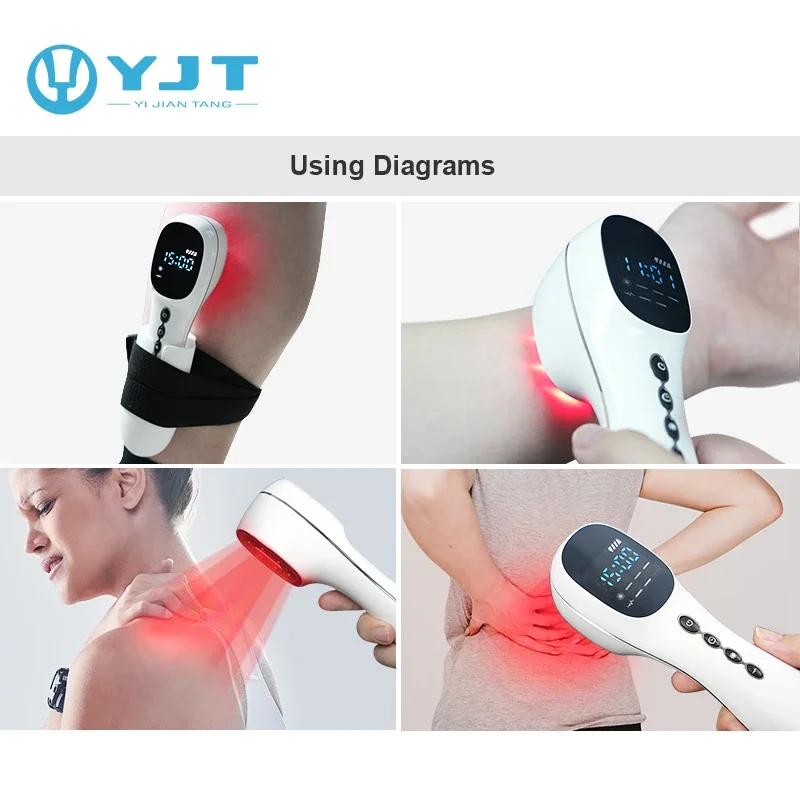 Lastek Medical Physical Therapy Equipment Infrared Red Light Physiotherapy Home Use Back Pain Relief Muscle Sports Injury