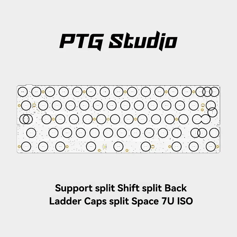 

60% Keyboard Electrostatic Capacitor Circuit Board PCB Customized Rule 60 V3 RBL 60 EC PCB Game Mechanical Keyboard Accessories