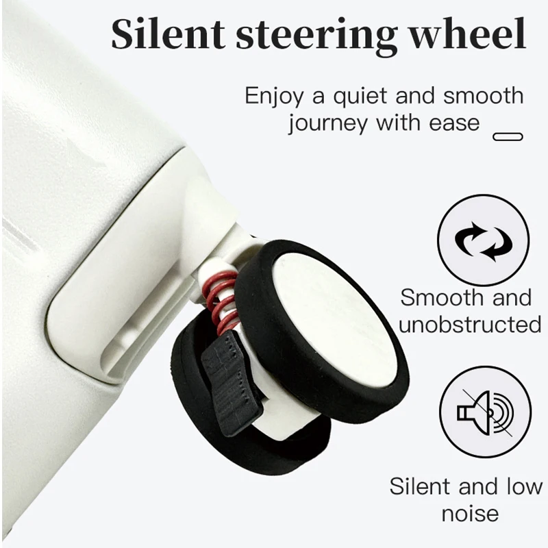 Bagaglio mamma per passeggiare con bambini, valigia trolley genitore-figlio a spinta, bagaglio per bambini montabile, valigia a mano da 20 pollici