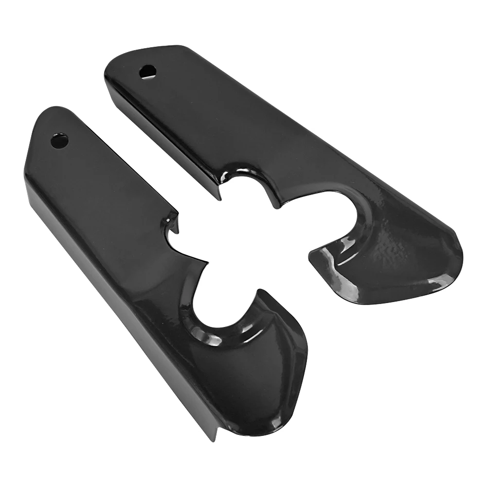 Motorcycle Gloss Black Short Rear Fender Mudguard Support Bracket Turn Signal Struts For Harley Sportsters XL 883 1200 48 72