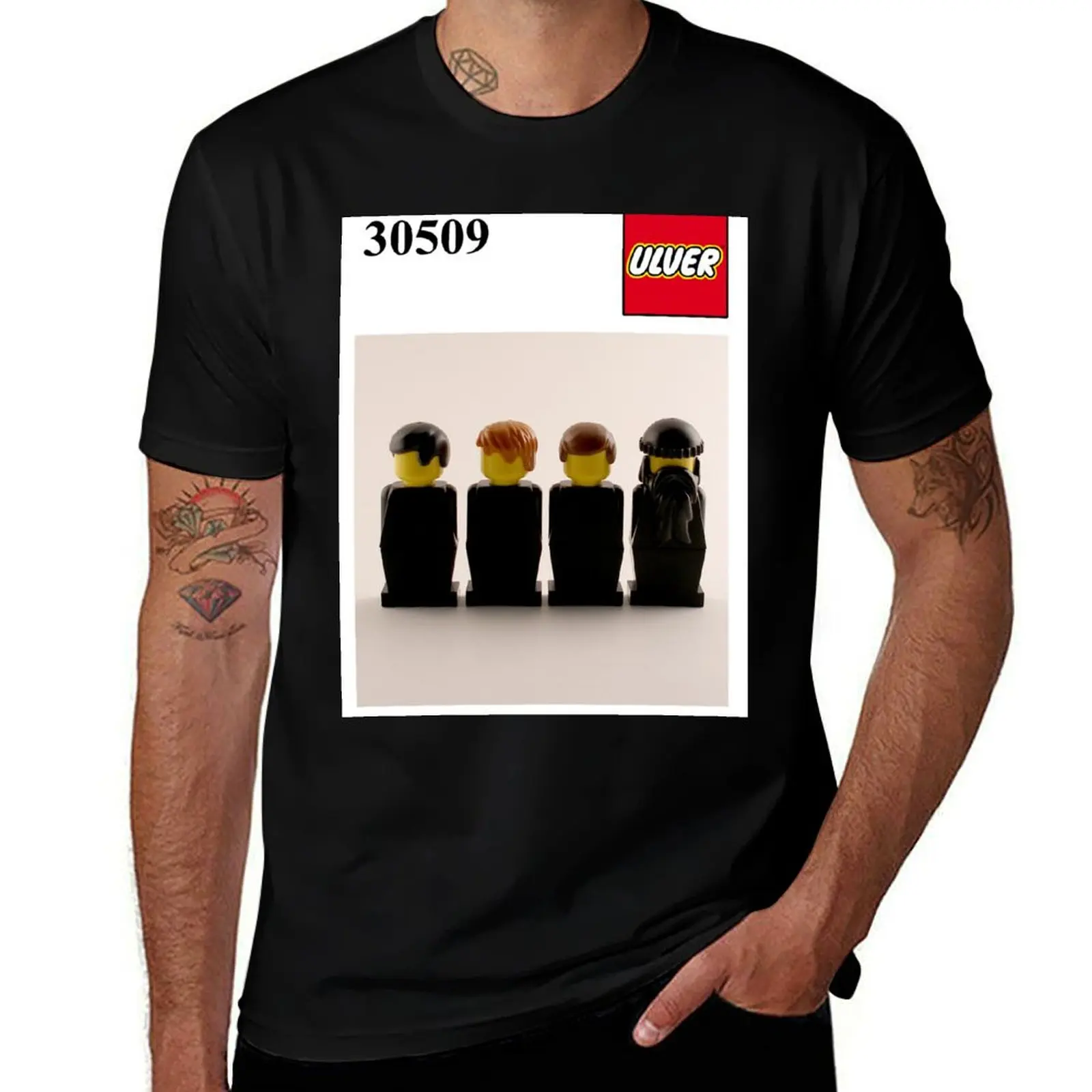Ulver set T-Shirt Plus Size Non-Shrink T-Shirt