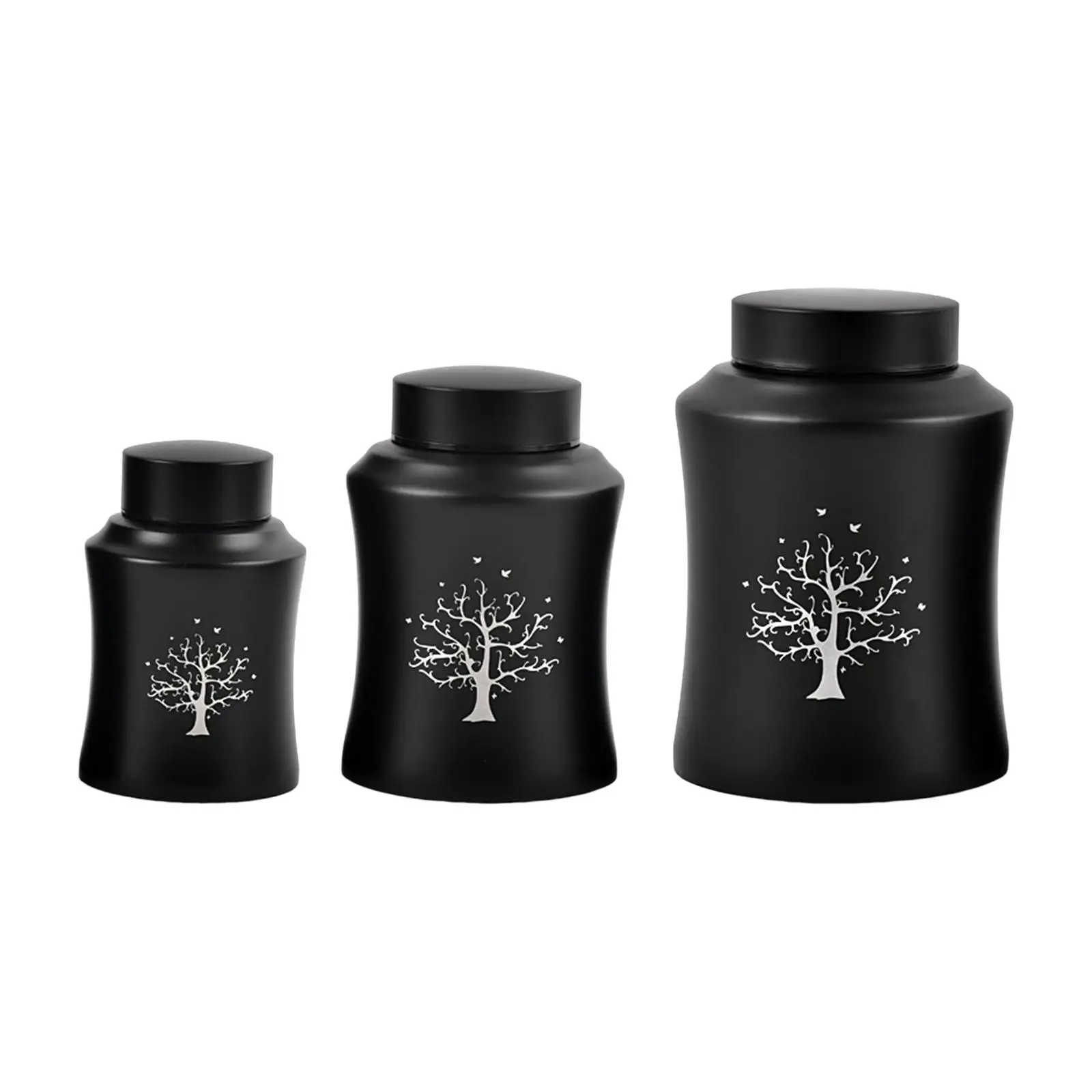 สัตว์เลี้ยง Urn Cremation Memorial Urns สแตนเลส Funeral Cremation Urn Jar