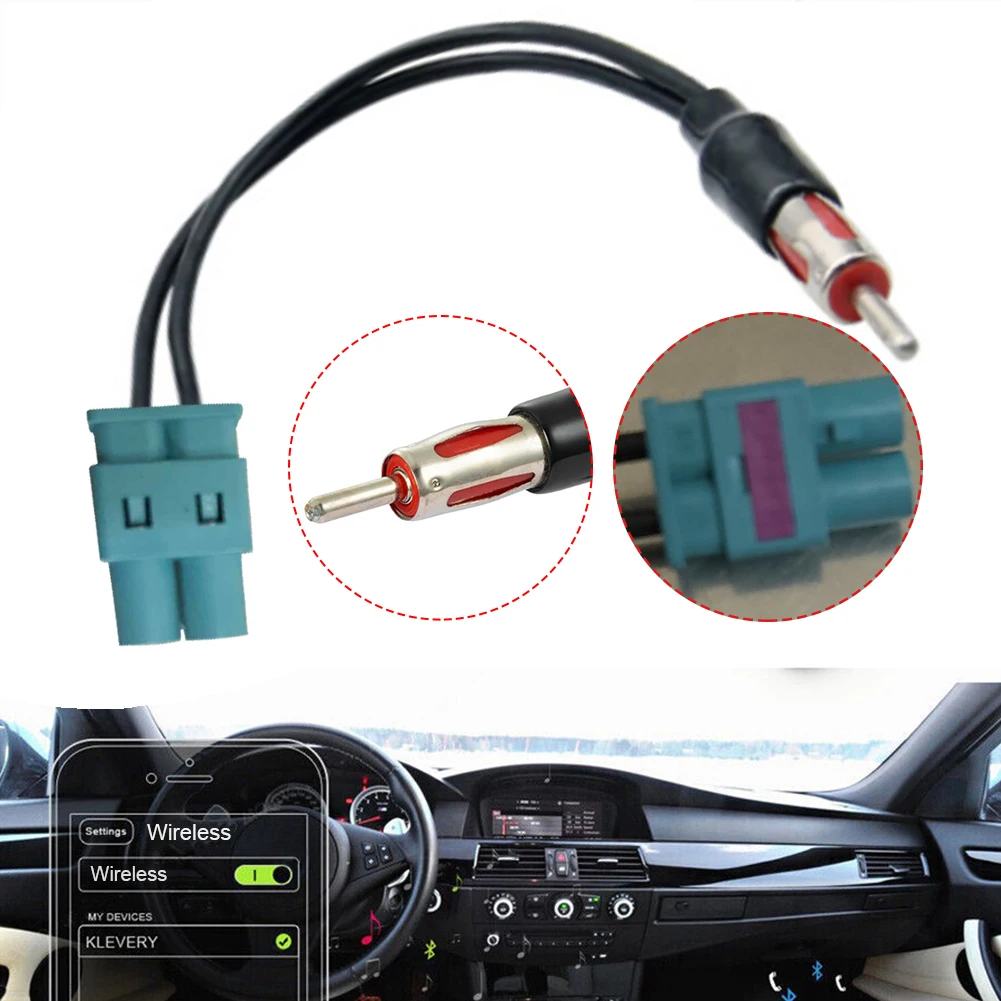 Car Audio Cable Adaptor Antenna Antenna Adapter Car Radio Audio Cable Adaptor Antenna for BMW 1 3 5 Series E46 E90 E39 E60 E61