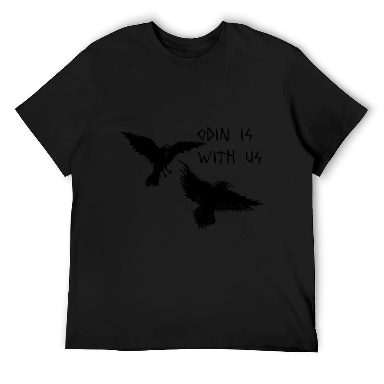 

Odin's Ravens T-Shirt summer 2025 valentines clothes gifts for boyfriend summer clothes mens graphic t-shirts big and tall