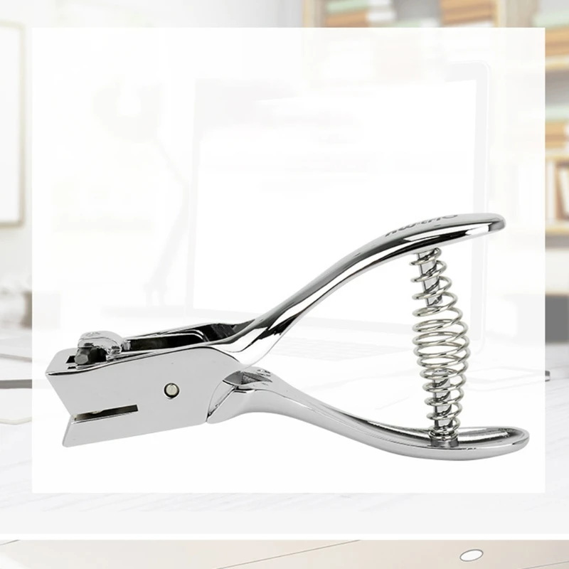 금속 단일 타원형 구멍 펀처 스크랩북용 소형 종이 펀치 컷 플라이어