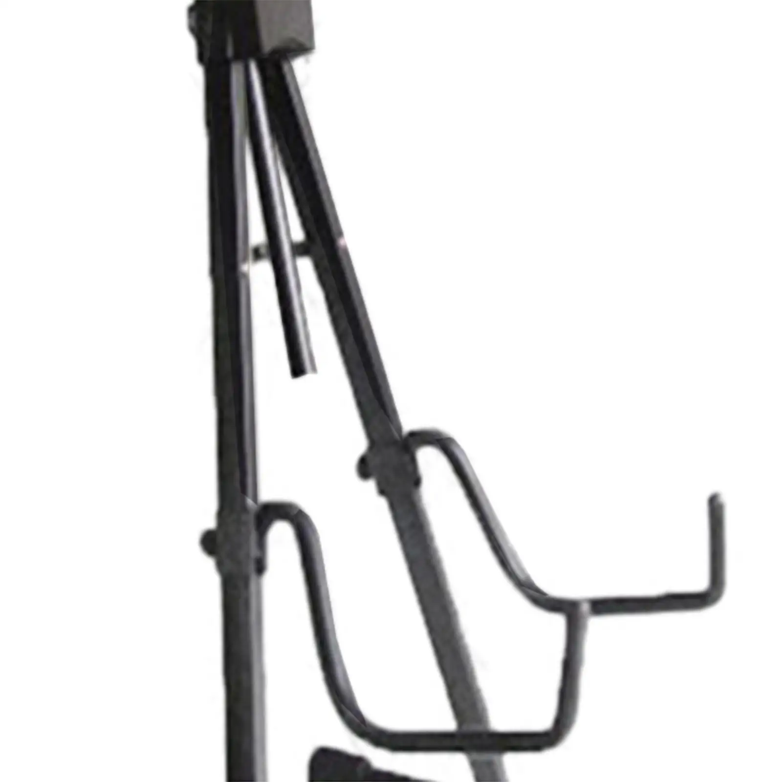 Metal Cello Display Stand with Hook Folding Tripod Black Color Sturdy Easily