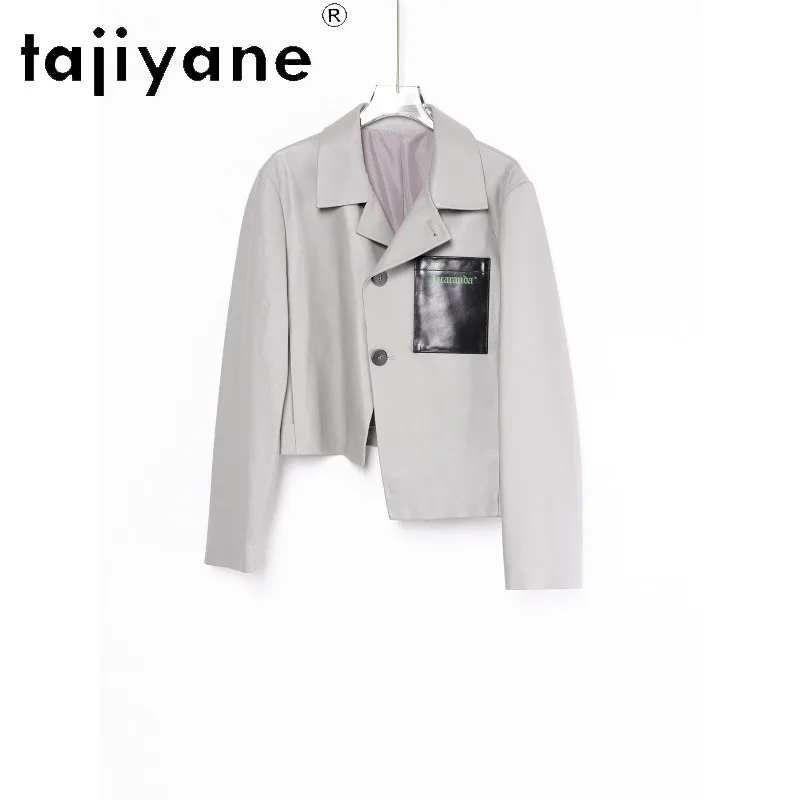 TAJIYANE Genuine Leather Jacket Woman 100% Natural Sheepskin Leather Coat Cropped Jacket for Woman Clothing Stylish Jaqueta 2026