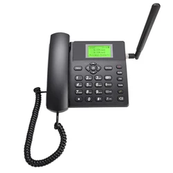 Telefone linha fixa sem fio, Suporta cartão Dual Sim, WiFi Desktop Phone, 4G