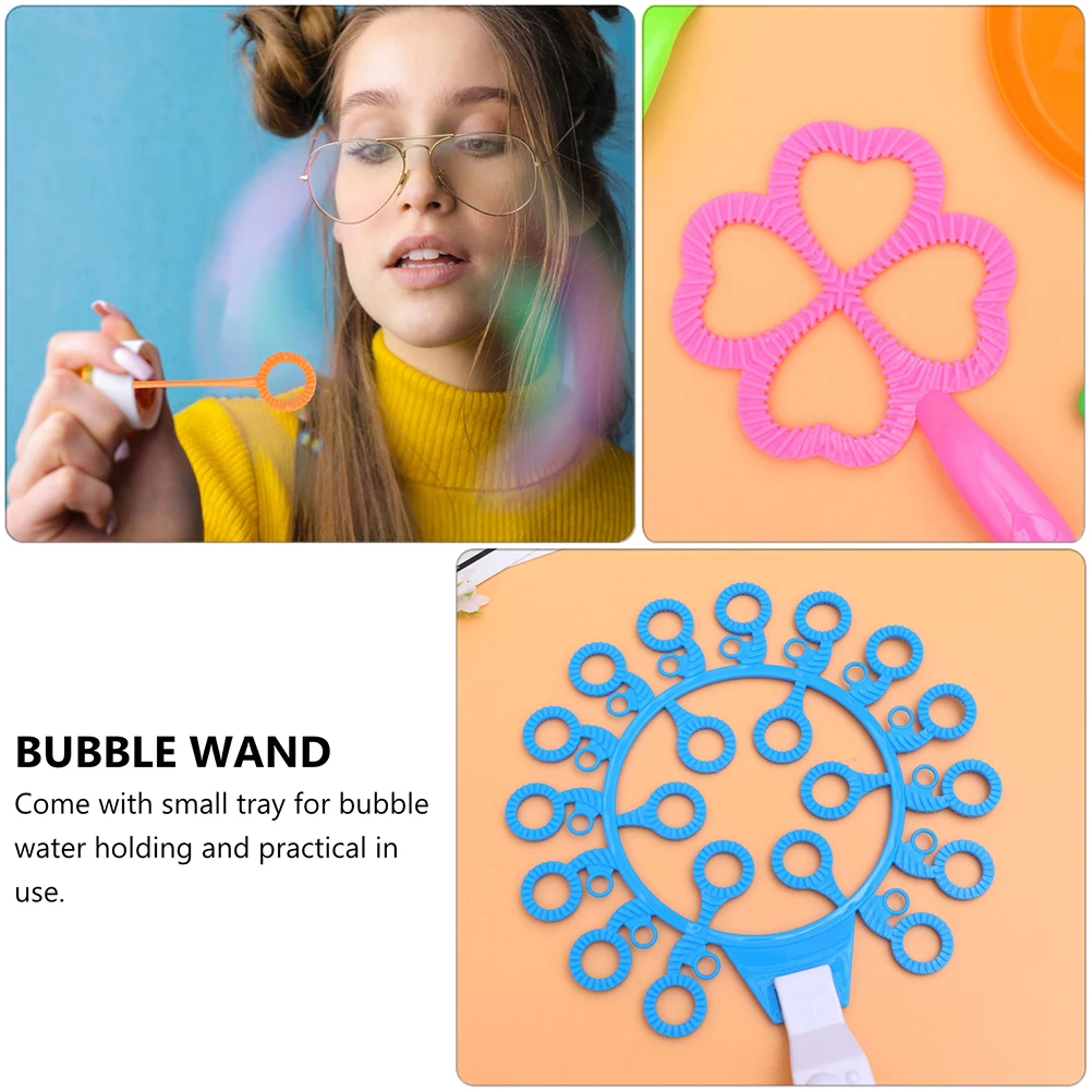 

Bubble Stick Set Maker Outdoor Toys for Kids Kit Children Tools Wands Blowing Soap