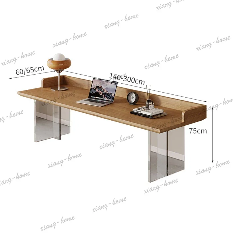 YJ Modern Solid Wood Desk Nordic Creative Wall-mounted Bedroom Study Office Table Floating Design Home Furniture Плавучий Стол F