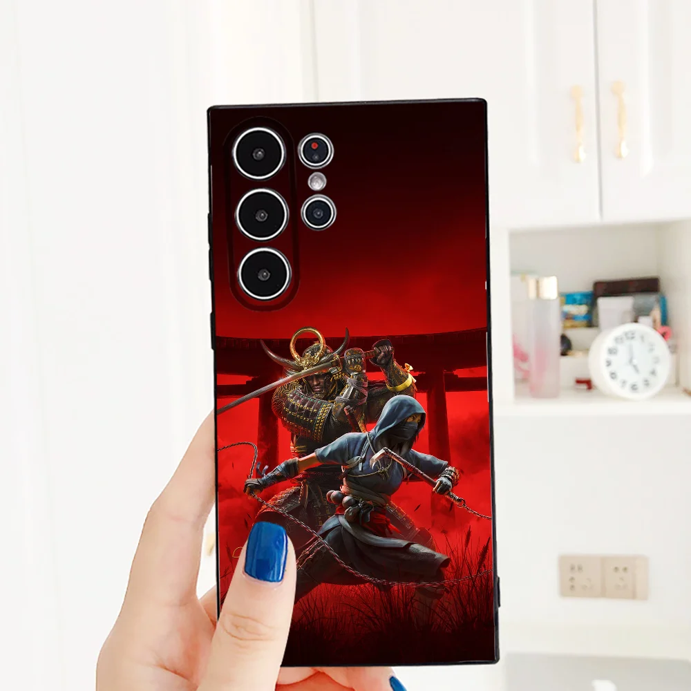 حافظة لهاتف سامسونج جالاكسي S25 S24 S22 S23 Ultra S21 S20 Plus حافظة كاملة غير قابلة للانزلاق من A-Assassins #4