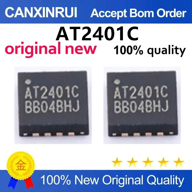 （5pcs-10pcs）Brand new original AT2401C patch QFN-16 compatible with RFX2401C RF amplifier chip