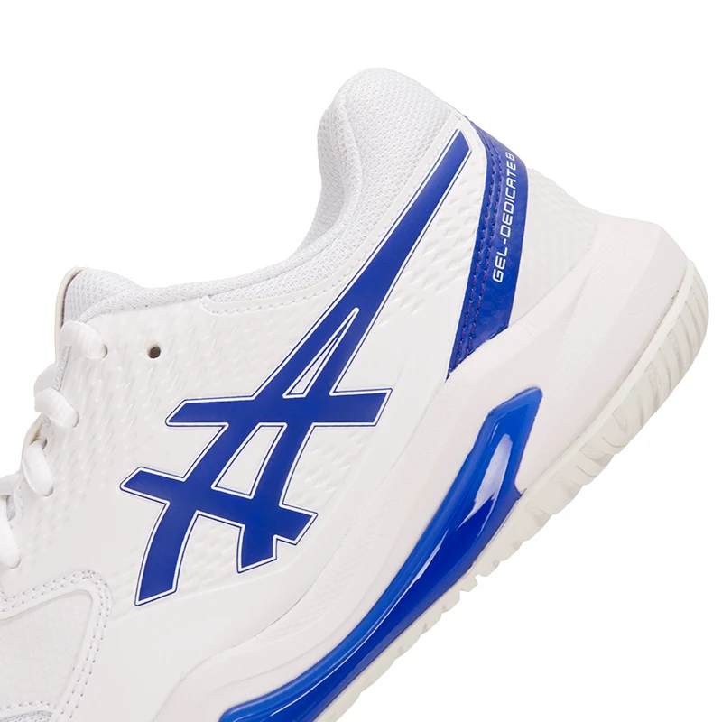 Asics Gel-Dedicate 8 أحذية تنس مبطنة قابلة للتنفس أحذية رجالية للتدريب الرياضي 1041A408-106