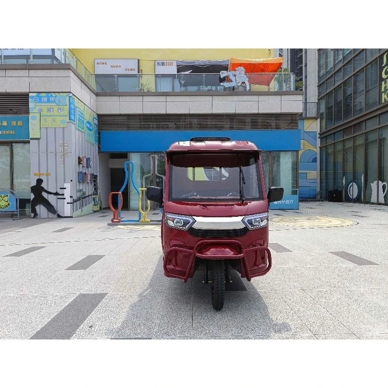 1000W Electric 3-Wheel Trike 60V Low Voltage Steel Material Open/Enclosed Delivery Car Cheap OEM Cargo Tricycle Motorized Trike
