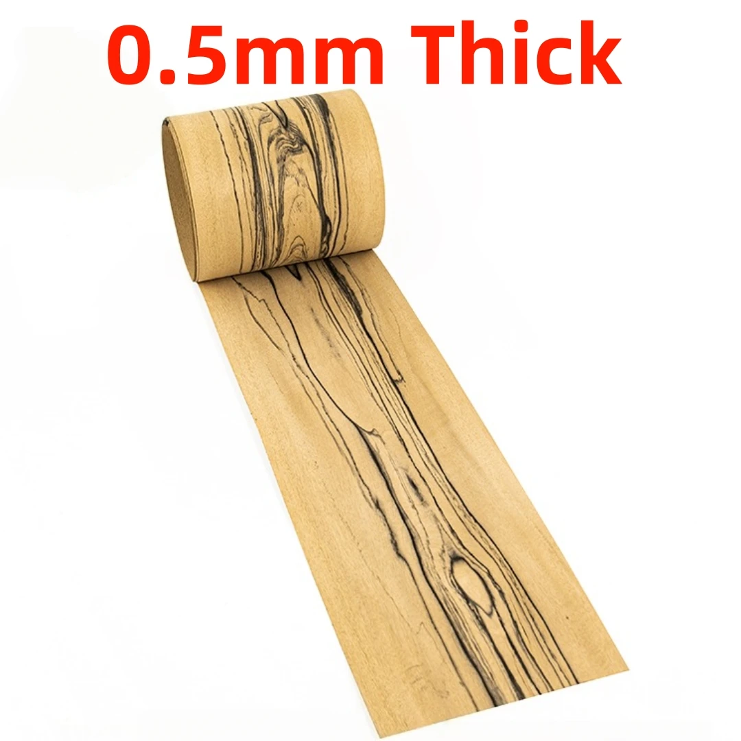 

Шпон натурального белого черного дерева толщиной 0,5 мм для гитары, фортепиано, декоративных панелей и поделок