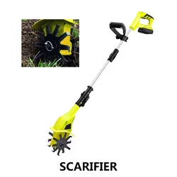 Microtiller Loosener Agricultural Tiller Tiller Small Household Electric Hoe Rototiller Hand-held 20V Electric Branch Crusher