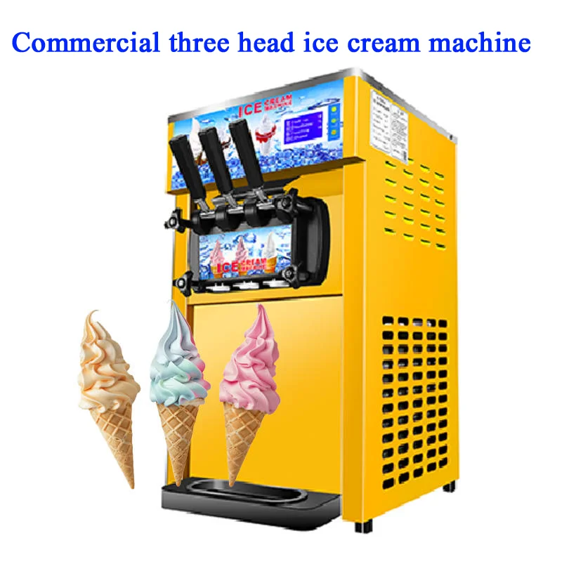

Including Tariffs Ice Cream Machine Automatically Produces 3 Flavors Of Yogurt Ice cream For Making Soft Ice Cream Cones