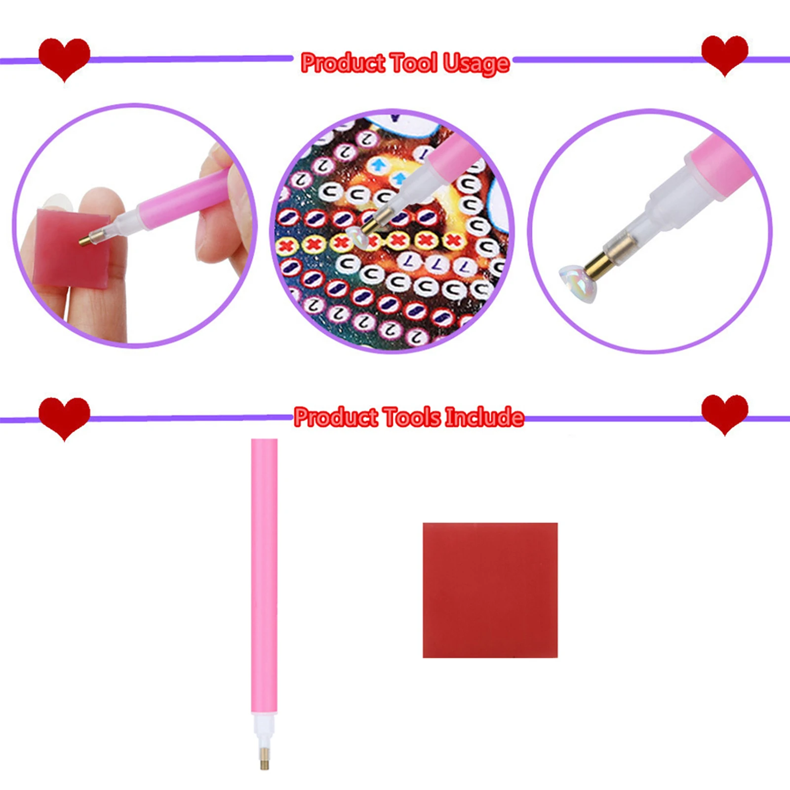 DIY Diamond Painting Tissue Box PULeather Crystal Mosaic Desktop Organizer Bag for Home Office and Car Decoration