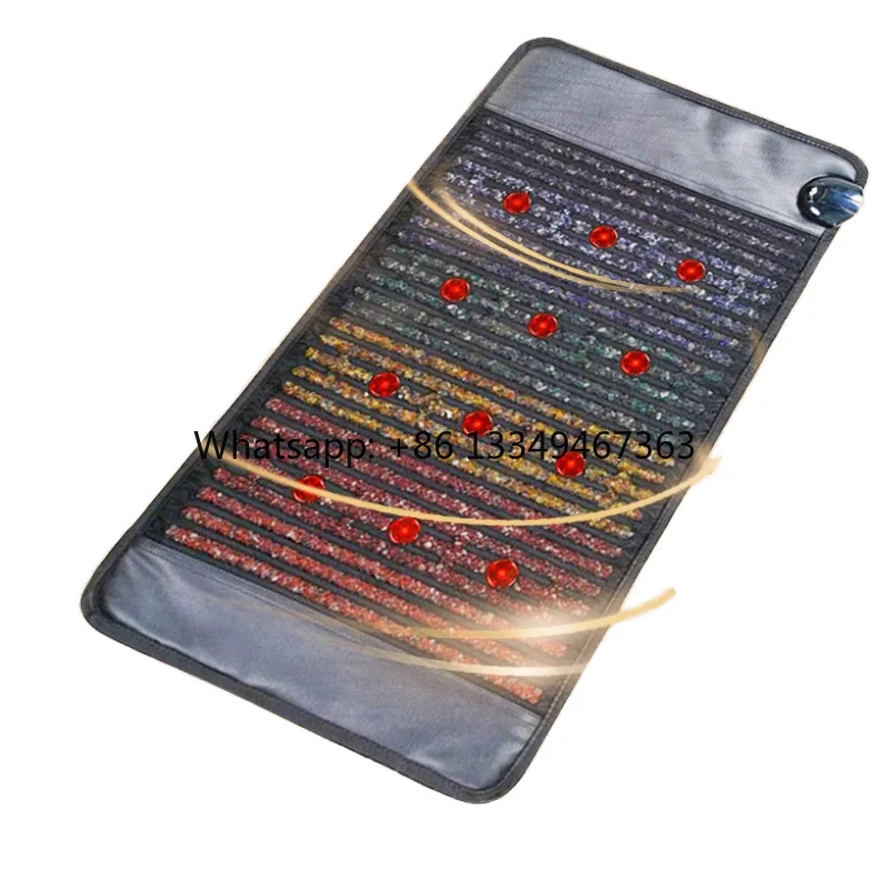 PEMF Mat Red Light Crystal Magnetic Therapy Massage Mattress Health Care Pemf Mats with Infrared Heat