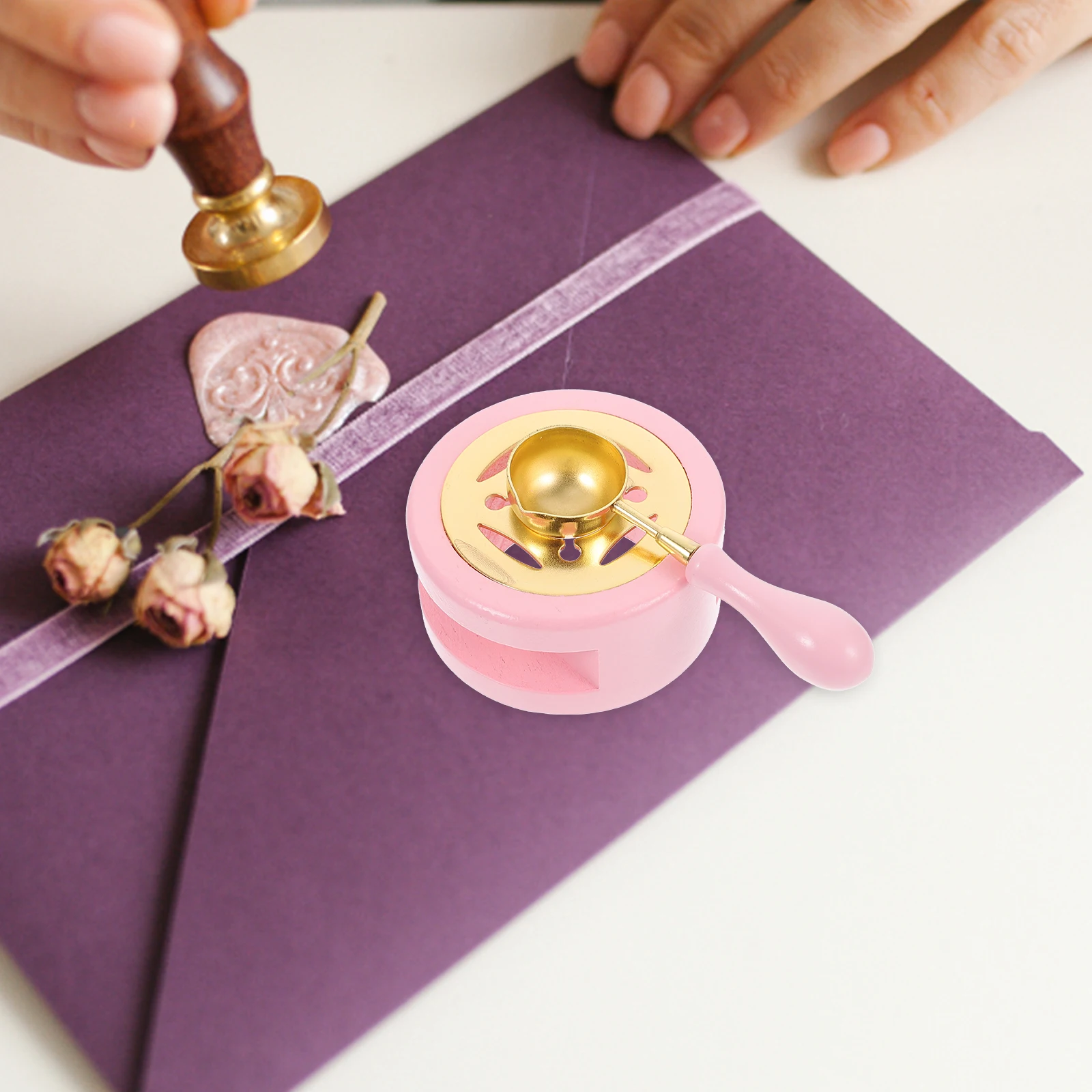 Рисунок 5 - 1 комплект, подогреватель сургучной печати с ложкой