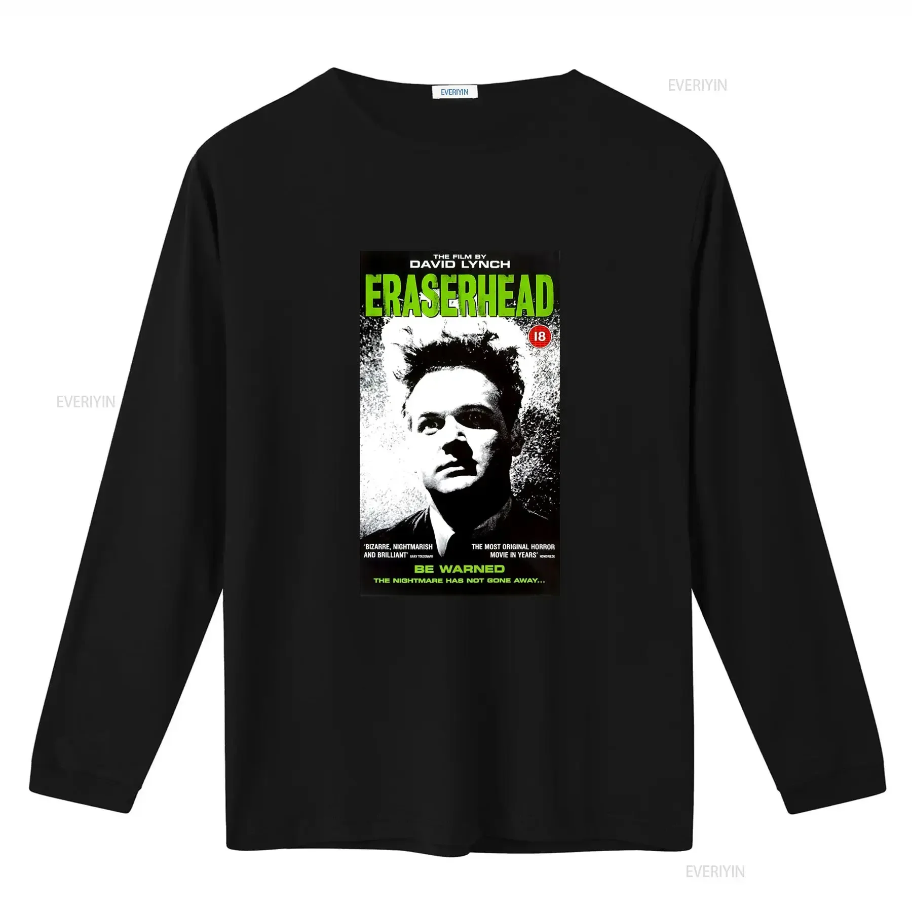 Eraserhead David Lynch Cult Horror Movie 70s Funny T Shirt Bizarre Nightmare Design vintage Washed Unisex Stretched Comfortable