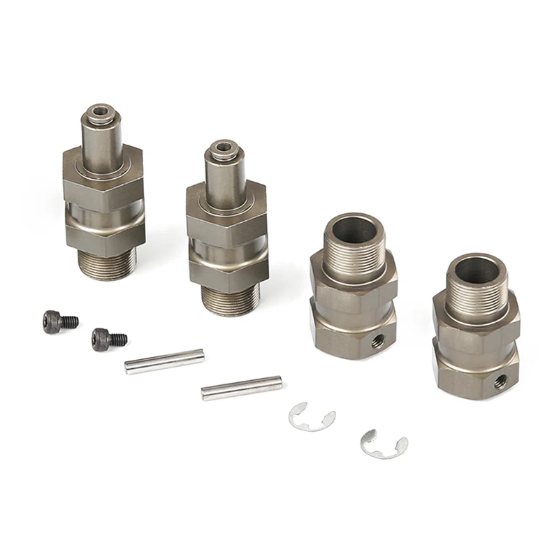 Atualização de liga 24mm Hex Hub Eixo estendido adequado para peças 1/5 HPI ROFUN ROVAN KM BAJA 5B