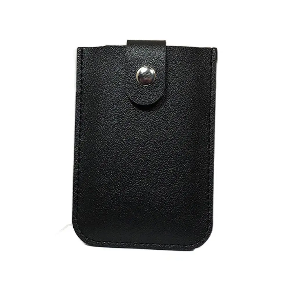 Control Credit Card Case Draw Card Holder Solid Color Pulling Card Holder Women Card Case Men Card Cover Small Purse Wallets