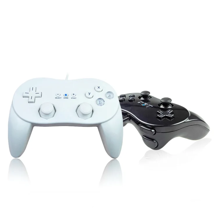 Controlador clásico con cable Pro Gamepad Joystick para consola remota Nintendo Wii Videojuego