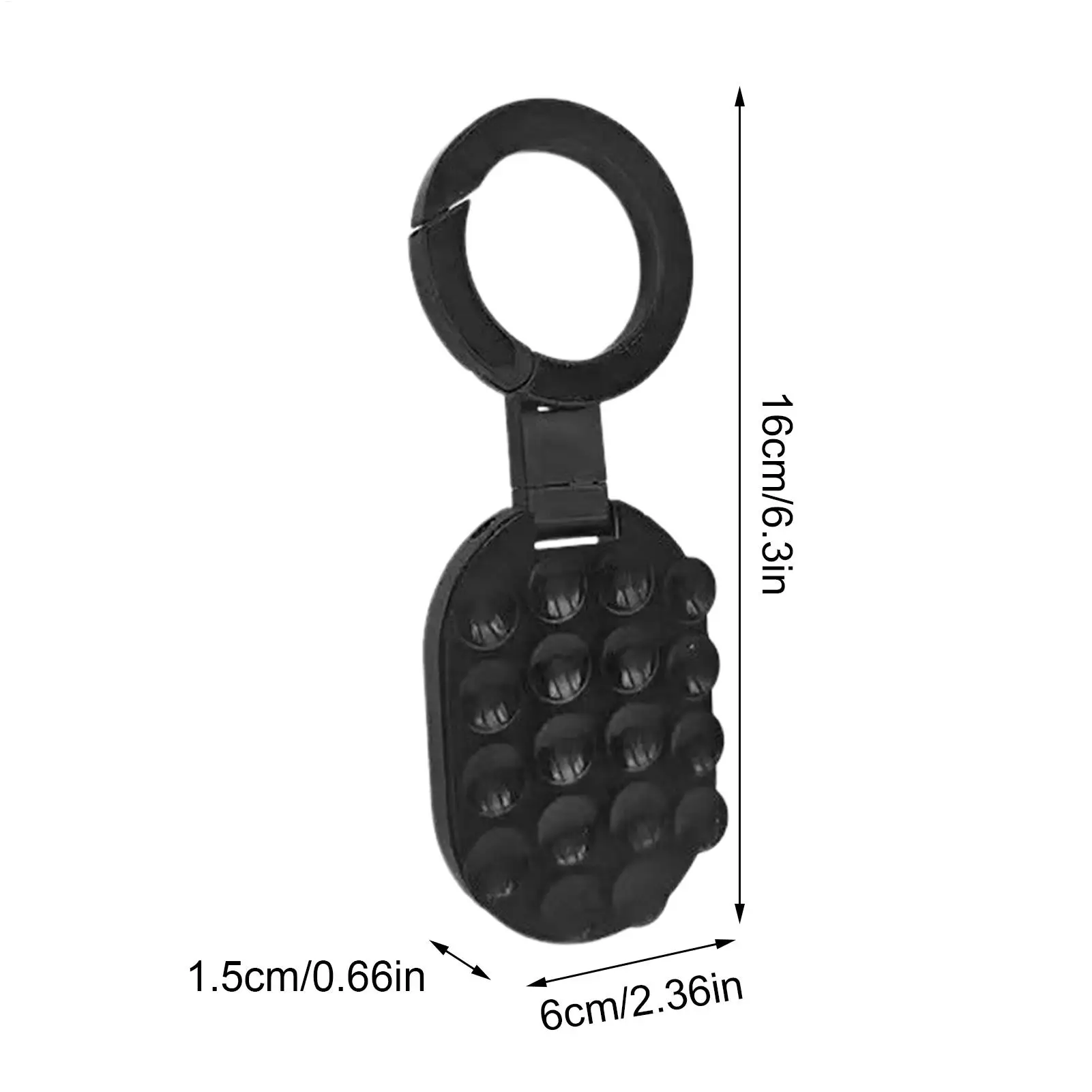 Supporto magnetico per telefono da auto orientabile a 360 gradi_voghion.com