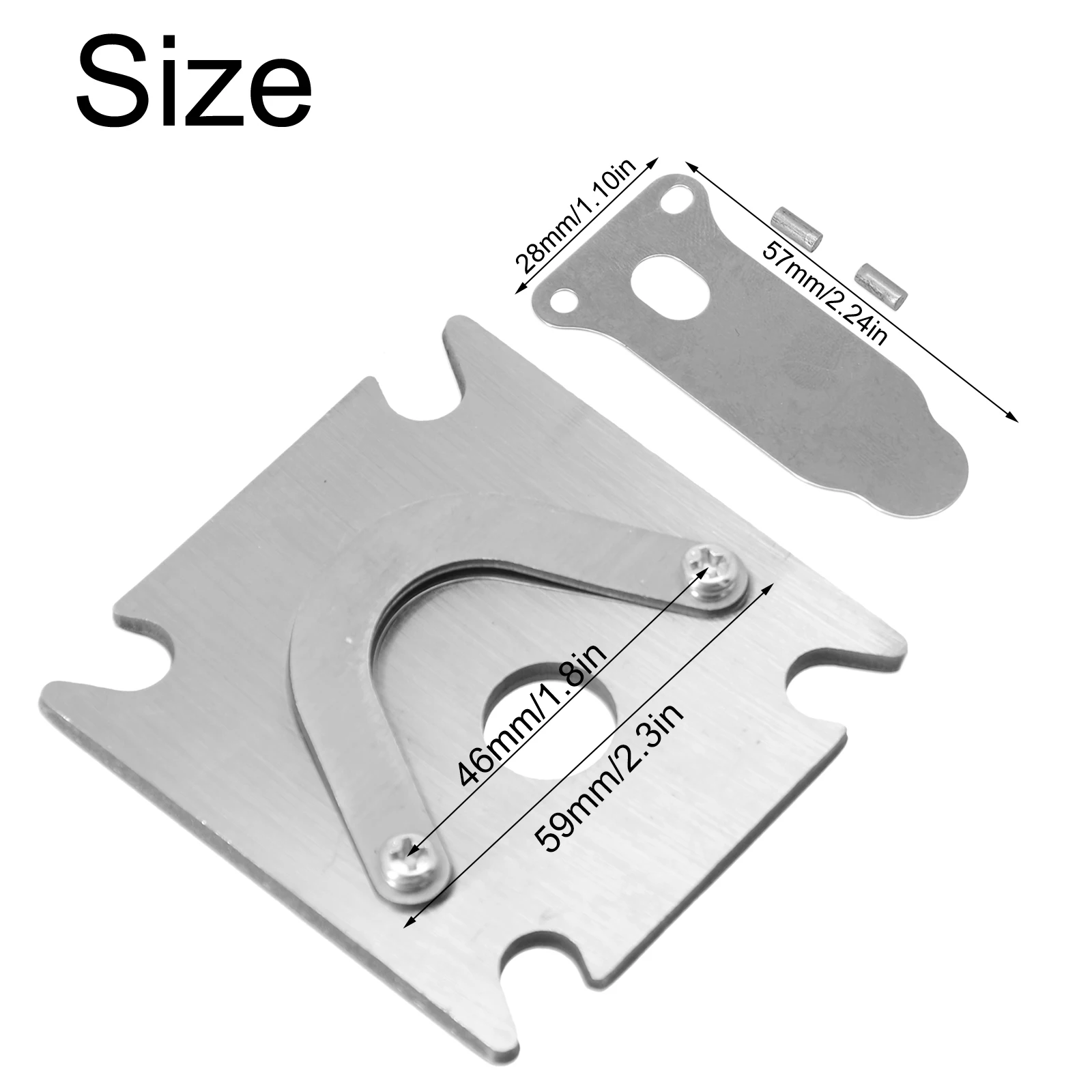 Valve Plate 1/2.5/3/4P Air Compressor Cylinder Head Air Compressor Replacement Hardware Air Compressor Air Pump Accessories