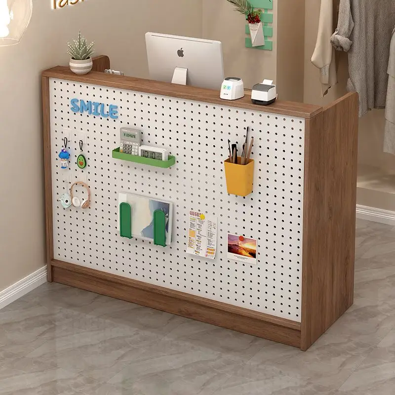 Cash register shop, small counter, modern bar, clothing store, front desk, beauty salon, reception, mobile phone store, supermar